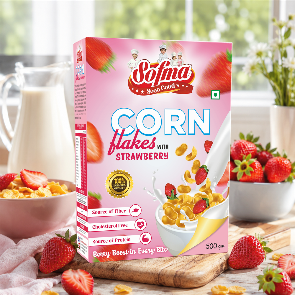 Sofma Corn Flakes Strawberry