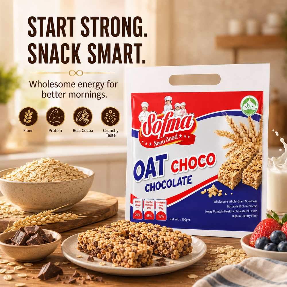 Sofma Oat Choco Chocolate Bar view 4