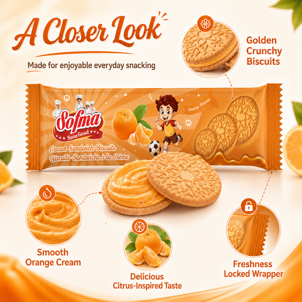Cream Sandwich Biscuits view 2
