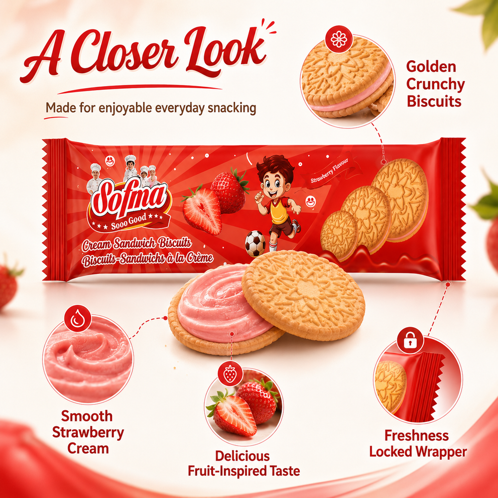 Cream Sandwich Biscuits view 5