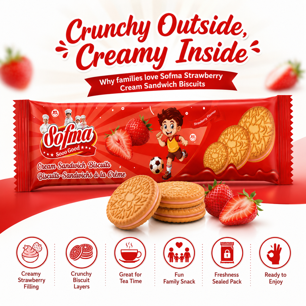 Cream Sandwich Biscuits view 6